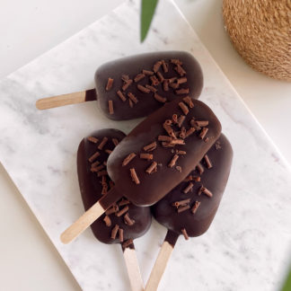 Les Bâtonnets glacés - Chocolat noir | La Gelatiera artisan glacier