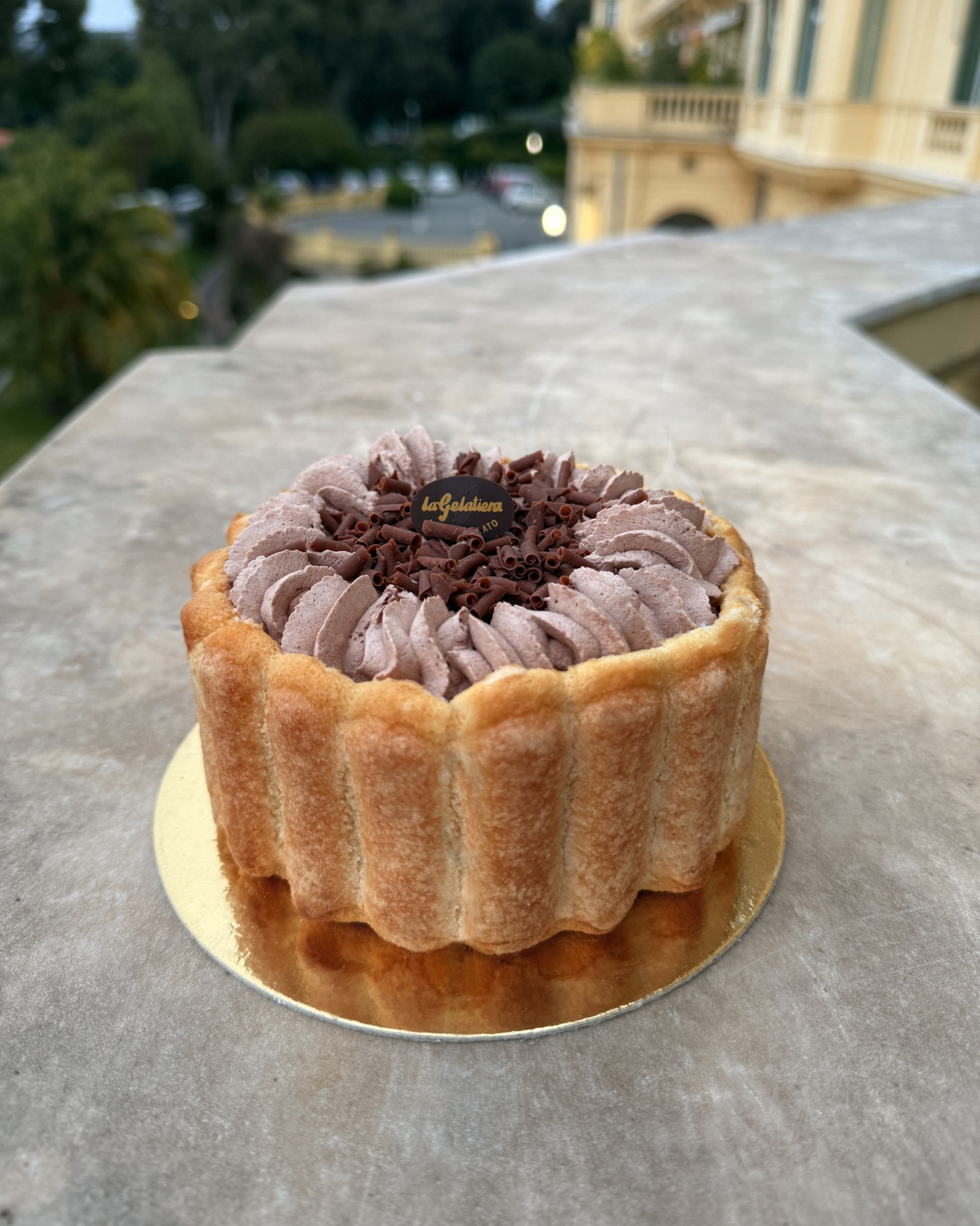 La Charlotte glacée poire chocolat | La Gelatiera, artisan glacier – Image 4