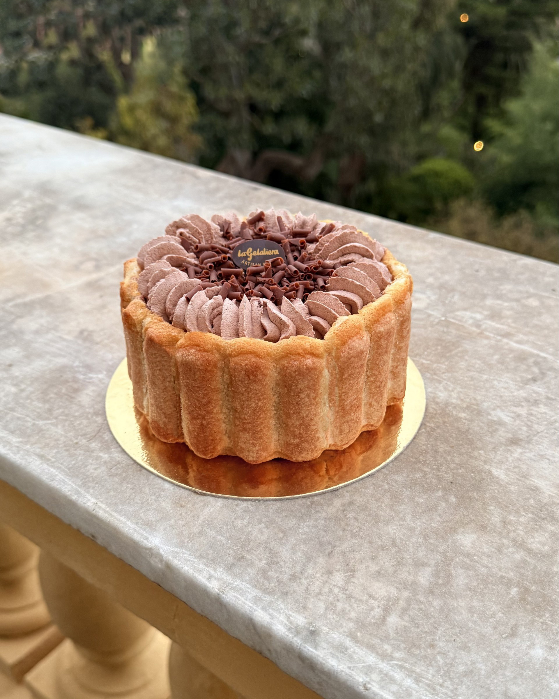 La Charlotte glacée poire chocolat | La Gelatiera, artisan glacier