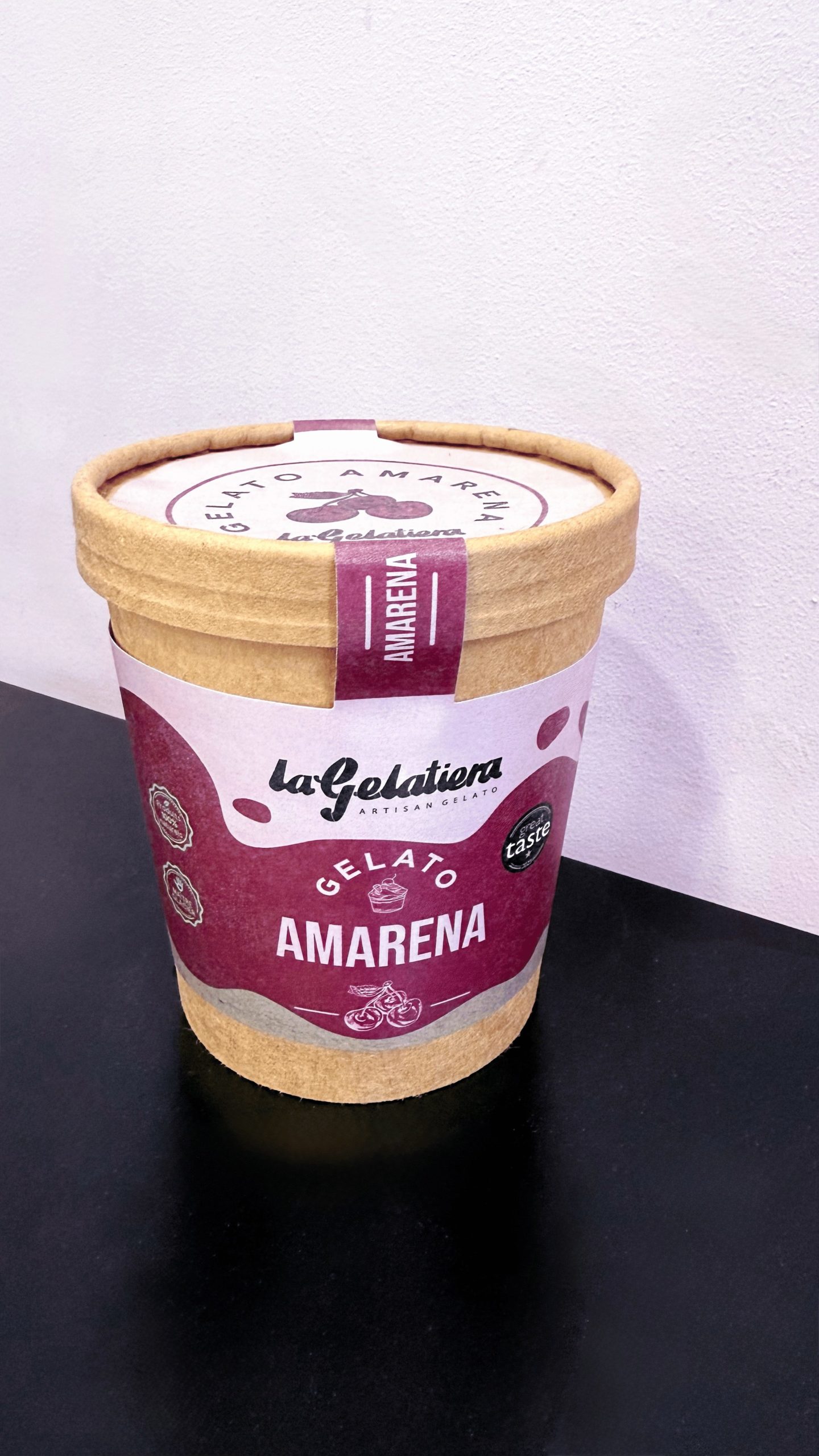 Glace Amarena - Cerise